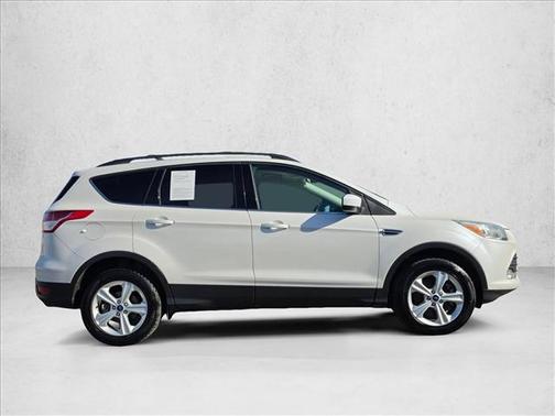 White Platinum Metallic Tri Coat 2015 Ford Escape SE