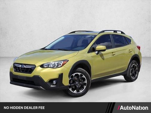 Plasma Yellow Pearl 2021 Subaru Crosstrek Premium