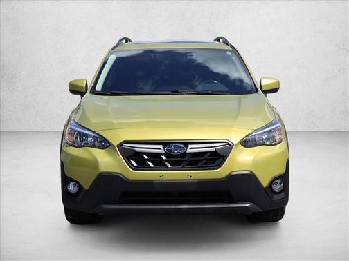 Plasma Yellow Pearl 2021 Subaru Crosstrek Premium