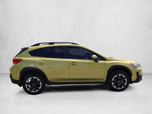 Plasma Yellow Pearl 2021 Subaru Crosstrek Premium