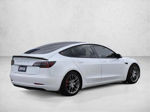 Pearl White Multi Coat 2021 Tesla Model 3 Long Range