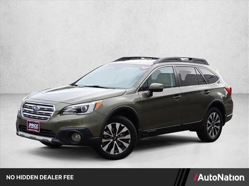 Wilderness Green Metallic 2017 Subaru Outback 3.6R Limited
