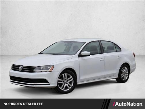 Pure White 2017 Volkswagen Jetta 1.4T S