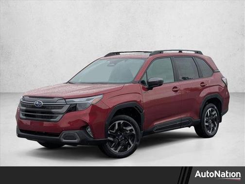 Crimson Red Pearl 2026 Subaru Forester Hybrid Limited