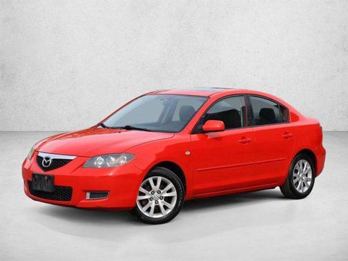 True Red 2008 Mazda Mazda3 i Touring