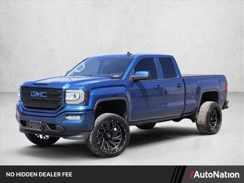 Stone Blue Metallic 2017 GMC Sierra 1500 SLE