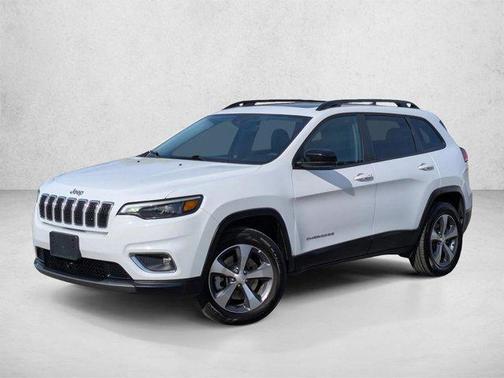 Bright White Clearcoat 2022 Jeep Cherokee Limited