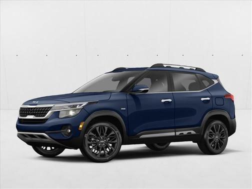 Dark Ocean Blue 2022 Kia Seltos SX Turbo