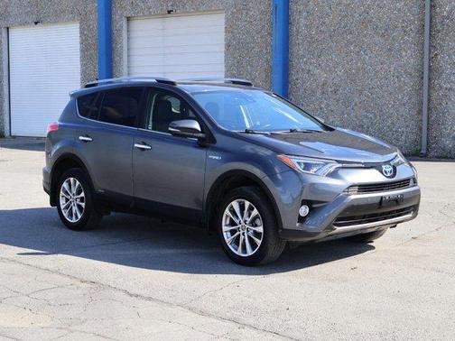 Magnetic Gray Metallic 2018 Toyota RAV4 Hybrid Limited