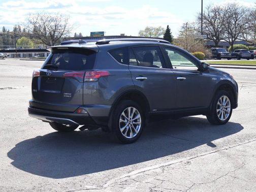 Magnetic Gray Metallic 2018 Toyota RAV4 Hybrid Limited