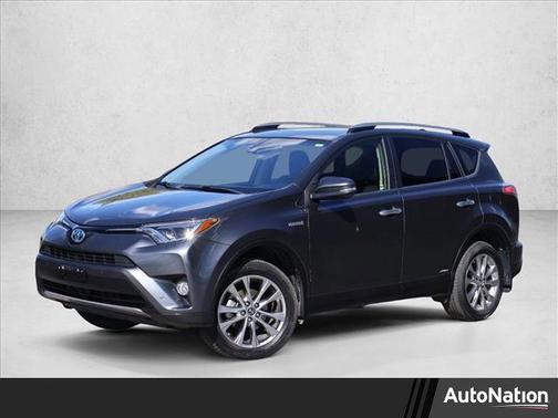Magnetic Gray Metallic 2018 Toyota RAV4 Hybrid Limited