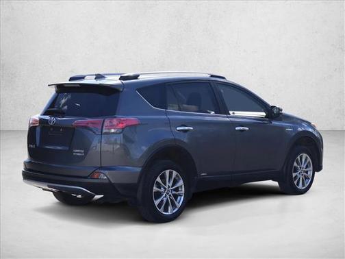 Magnetic Gray Metallic 2018 Toyota RAV4 Hybrid Limited
