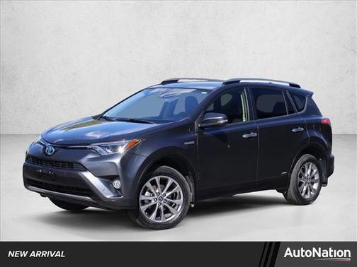 Magnetic Gray Metallic 2018 Toyota RAV4 Hybrid Limited