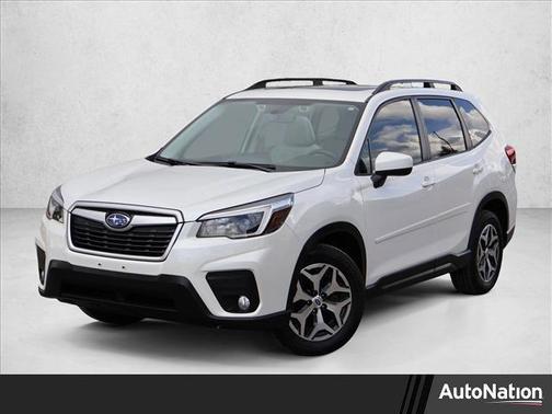 Crystal White Pearl 2021 Subaru Forester Premium