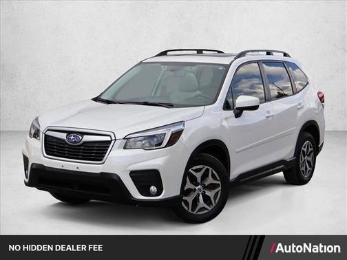 Crystal White Pearl 2021 Subaru Forester Premium