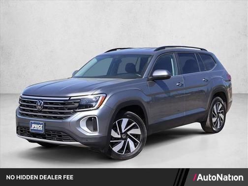 Silver 2025 Volkswagen Atlas 2.0T SE w/Technology 4MOTION