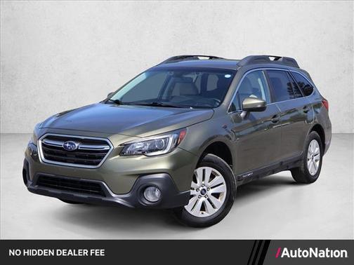 Wilderness Green Metallic 2019 Subaru Outback 2.5i Premium