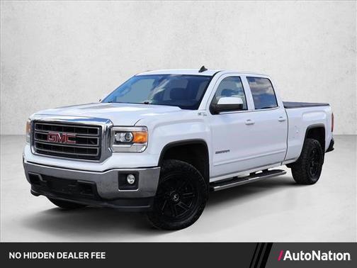 White Diamond Pearl 2015 GMC Sierra 1500 SLE