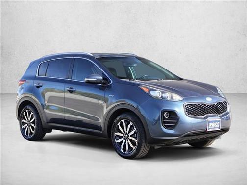 Pacific Blue 2017 Kia Sportage EX