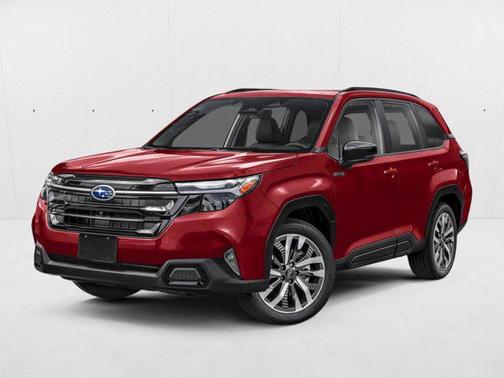 Crimson Red Pearl 2026 Subaru Forester Hybrid Touring