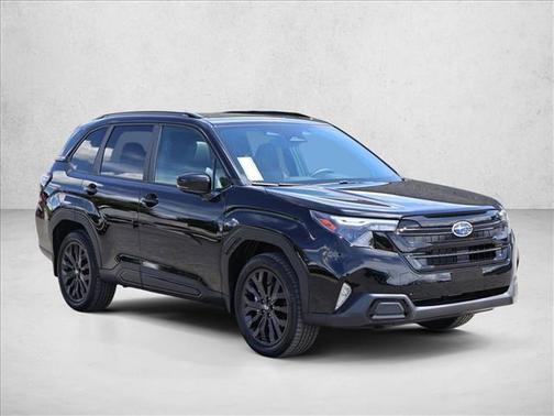 Crystal Black Pearl 2026 Subaru Forester Sport