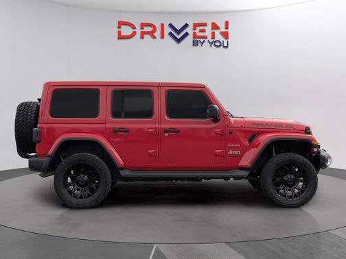 Firecracker Red 2021 Jeep Wrangler Unlimited Sahara