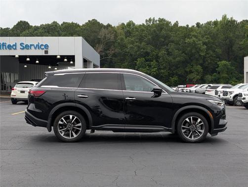 Mineral Black 2023 INFINITI QX60 Luxe
