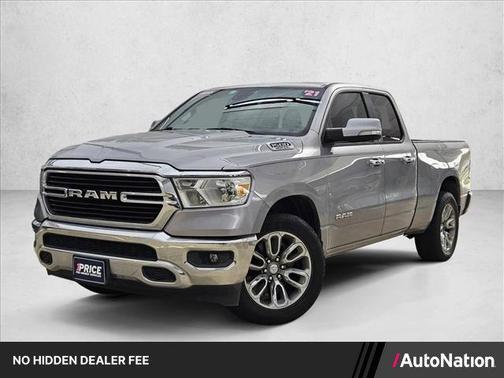 Billet Silver Metallic Clearcoat 2021 RAM 1500 Lone Star