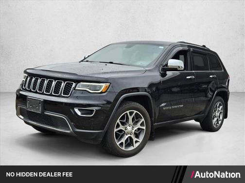 Diamond Black Crystal Pearlcoat 2020 Jeep Grand Cherokee Limited