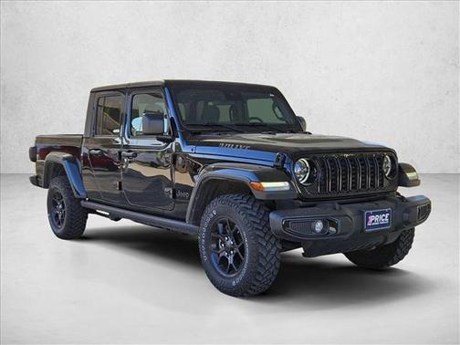 Black Clearcoat 2024 Jeep Gladiator Willys