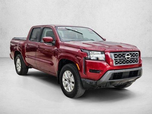 Cardinal Red Tricoat 2022 Nissan Frontier SV