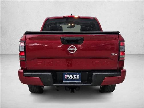 Cardinal Red Tricoat 2022 Nissan Frontier SV