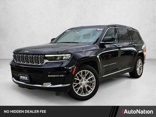 Diamond Black Crystal Pearlcoat 2021 Jeep Grand Cherokee L Summit