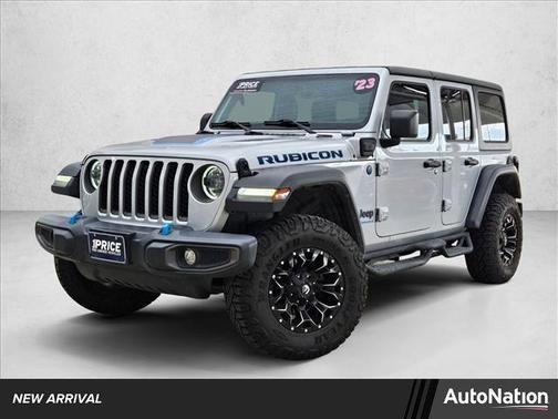 Silver Zynith Clearcoat 2023 Jeep Wrangler 4xe Rubicon