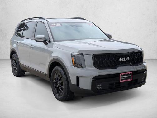 Wolf Gray 2024 Kia Telluride SX X-Pro