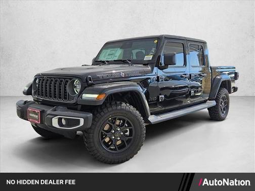 Black Clearcoat 2026 Jeep Gladiator Texas Trail 4x4