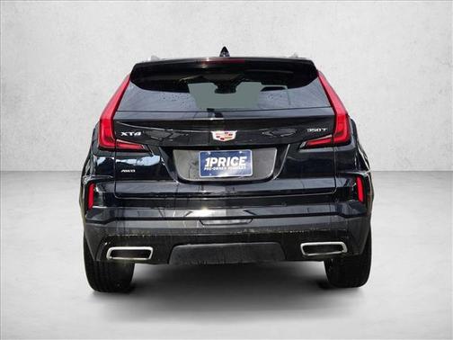 Stellar Black Metallic 2025 Cadillac XT4 Premium Luxury