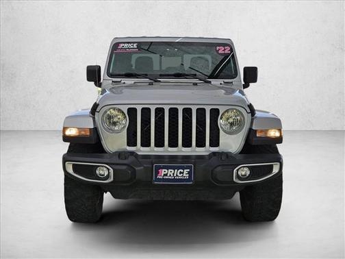 Silver Zynith Clearcoat 2022 Jeep Gladiator Texas Trail 4x4