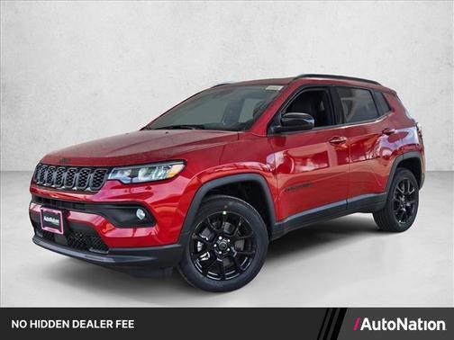 Red Hot Pearlcoat 2026 Jeep Compass Latitude