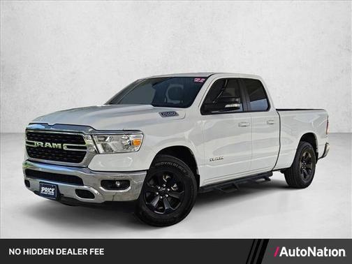 Bright White Clearcoat 2022 RAM 1500 Lone Star