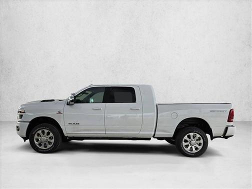 Bright White Clearcoat 2026 RAM 2500 Laramie Mega Cab 4x4 6'4' Box
