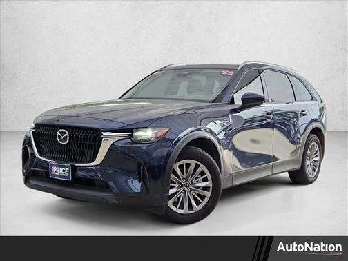 Deep Crystal Blue Mica 2025 Mazda CX-90 3.3 Turbo Preferred