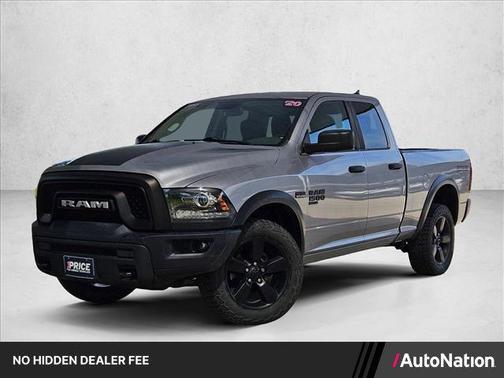 Billet Silver Metallic Clearcoat 2020 RAM 1500 Classic Warlock Quad Cab 4x4 6'4' Box