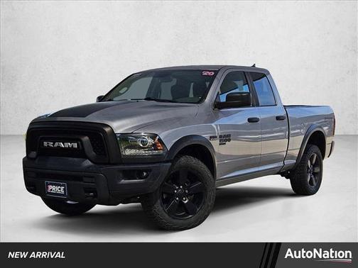 Billet Silver Metallic Clearcoat 2020 RAM 1500 Classic Warlock Quad Cab 4x4 6'4' Box