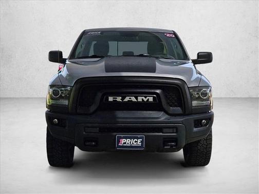 Billet Silver Metallic Clearcoat 2020 RAM 1500 Classic Warlock Quad Cab 4x4 6'4' Box