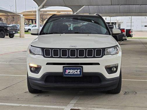 White Clearcoat 2018 Jeep Compass Latitude
