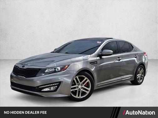 Satin Metal Metallic 2013 Kia Optima SX