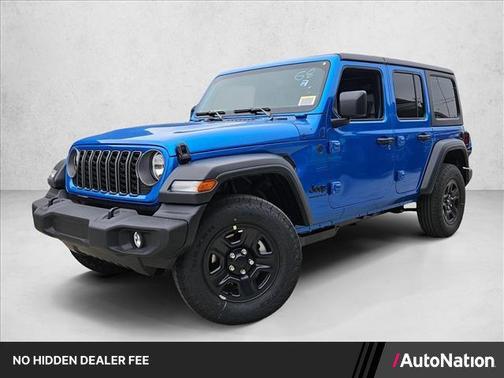 Hydro Blue Pearlcoat 2026 Jeep Wrangler Sport