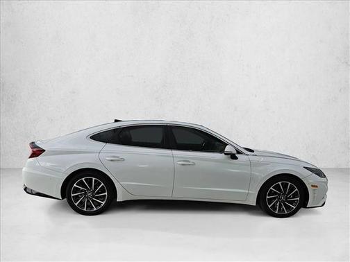 Quartz White 2020 Hyundai SONATA Limited