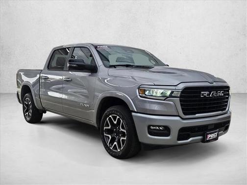 Billet Silver Metallic Clearcoat 2025 RAM 1500 Laramie